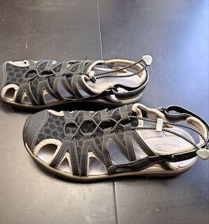 Keen Whisper Women's Black Sandal  Size 10